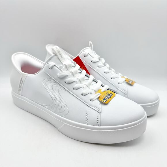 Skechers Womens Eden LX Royal Stride Sneakers US 11 Wide White NWOB - Picture 5 of 12